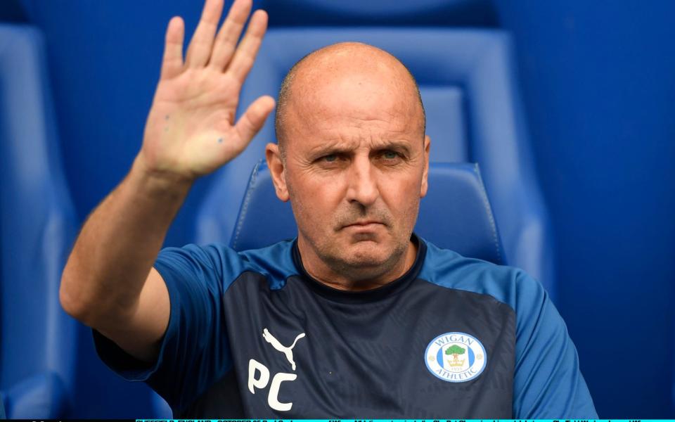 Paul Cook of Wigan is among the candidates for the Sunderland job - Getty Images Europe