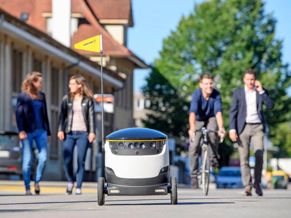 starship technologies autonomous delivery robot