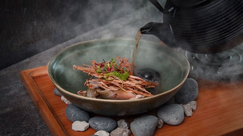 ▲眺吧餐酒館多道春季菜單，視覺搶眼也食趣十足。（圖／比歐緻居提供）