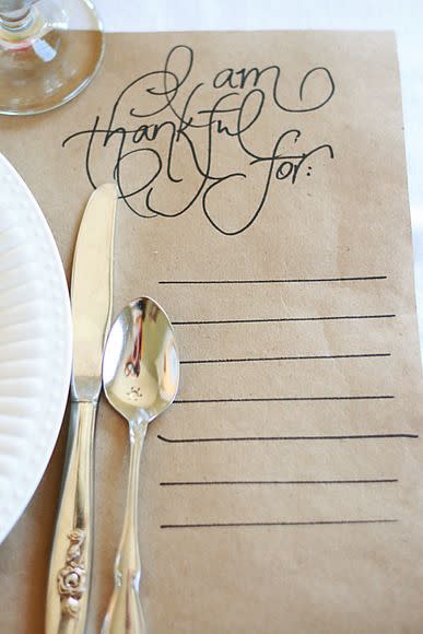 DIY Placemat