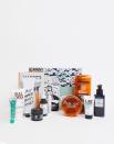 <p><strong>Beauty Extras</strong></p><p>us.asos.com</p><p><strong>$56.00</strong></p><p>Treat the guy on your shopping list to 12 days of grooming with this handy kit from Asos. Featuring travel-sized versions of some cult favorites, like Harry's Truman Razor and The Ordinary's Caffeine Solution.</p>