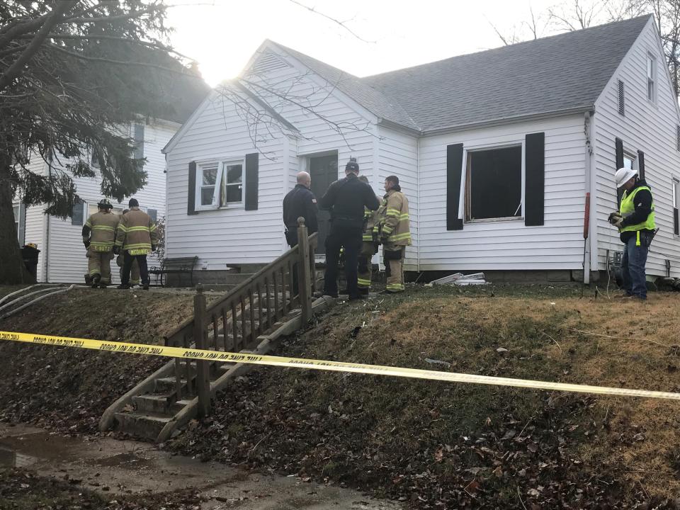 Investigators believe Michael Bannon was making fireworks in the basement of this house in the 100 block of South 28th Street when something sparked an explosion. Bannon later died from his injuries suffered in the explosion.