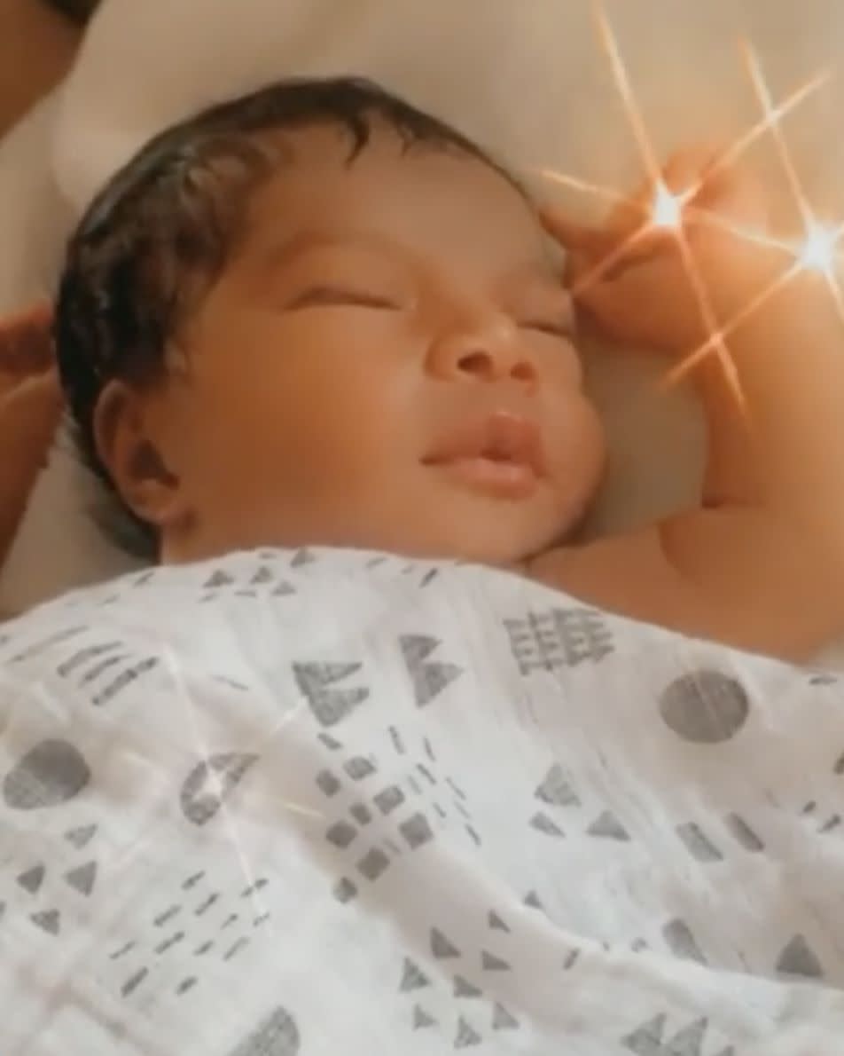 Teyana Taylor shared a sweet video announcing the arrival of her baby girl, Rue. "At 3:28 am on Sept 6th 2020 Rue Rose decided that the baby shower thrown for her and mommy was too lit. She didn’t make the party but she managed to make the next day her birthdate!!!" Rue is the second child for Taylor and husband Iman Shumpert.