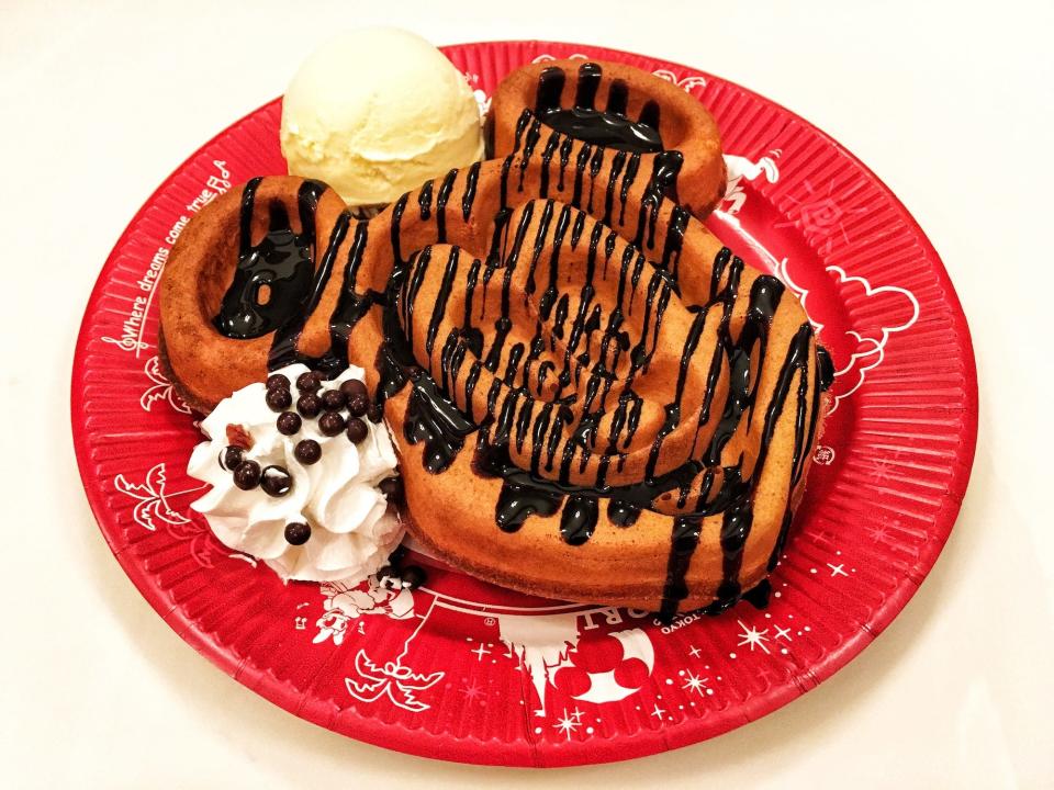 mickey waffles