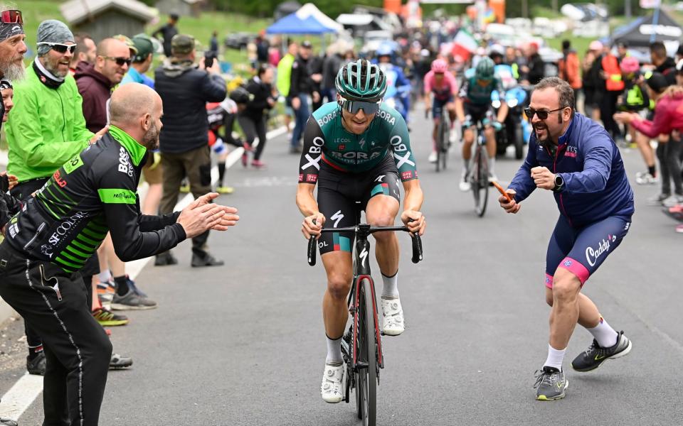 Jai Hindley on verge of history after Australian rides into leader's jersey at Giro d'Italia - AP