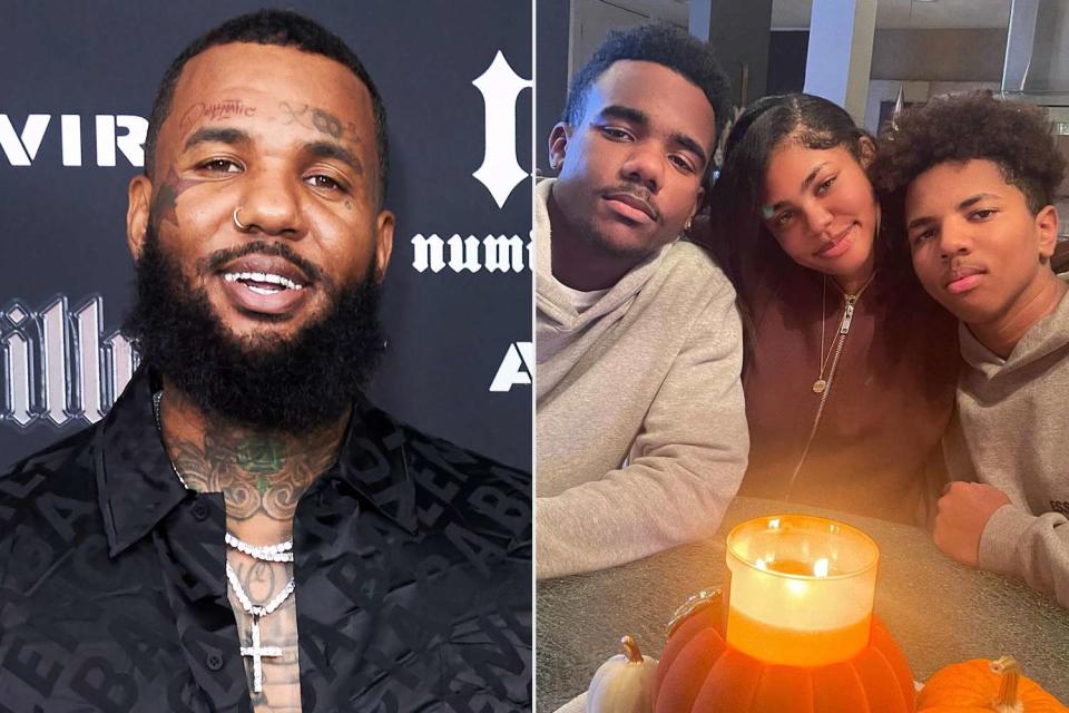 <p>Unique Nicole/Getty; The Game/Instagram</p> The Game shared a sweet photo of his 3 kids in an Instagram post on Thursday