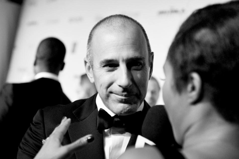 Matt Lauer Photographer: Larry Busacca/Getty Images