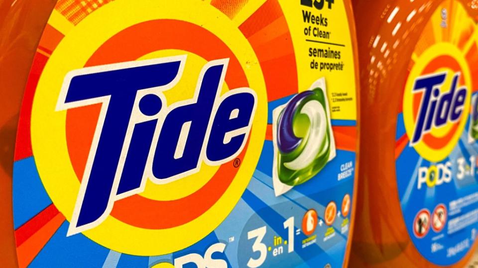 Tide pods are among many laundry detergent packages that have been recently recalled. REUTERS