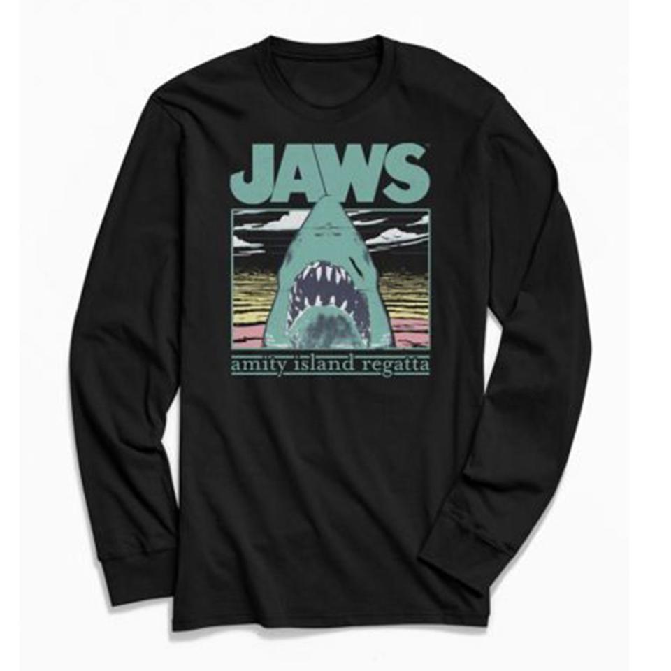 Jaws Amity Island Regatta Long Sleeve Tee