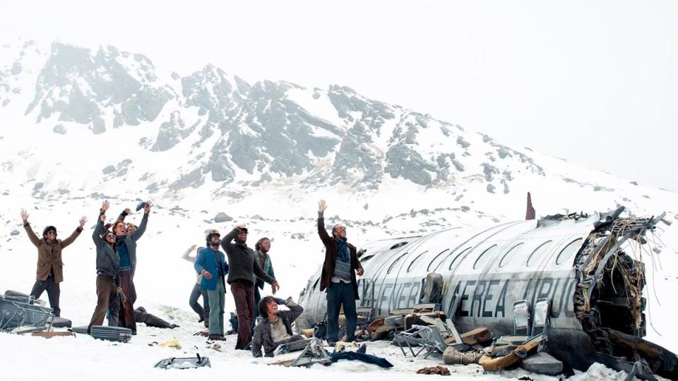 La sociedad de la nieve es una de las películas más vistas de Netflix