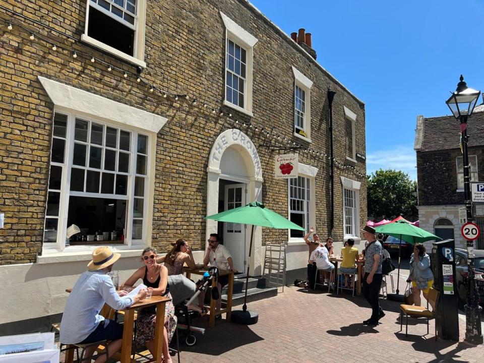 You could enjoy a Mediterranean lunch in Margate (Bottega Caruso)