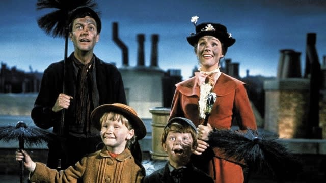 A still from "Mary Poppins" is shown.