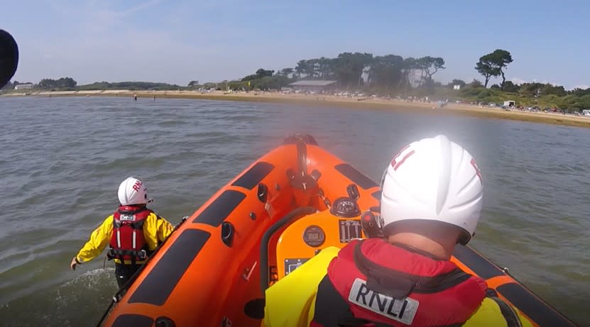 Cowes RNLI were called to the group of paddleboarders who had got into difficulty. (Stock image: Cowes RNLI)