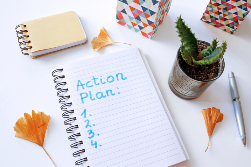 Action Plan with 4 Points