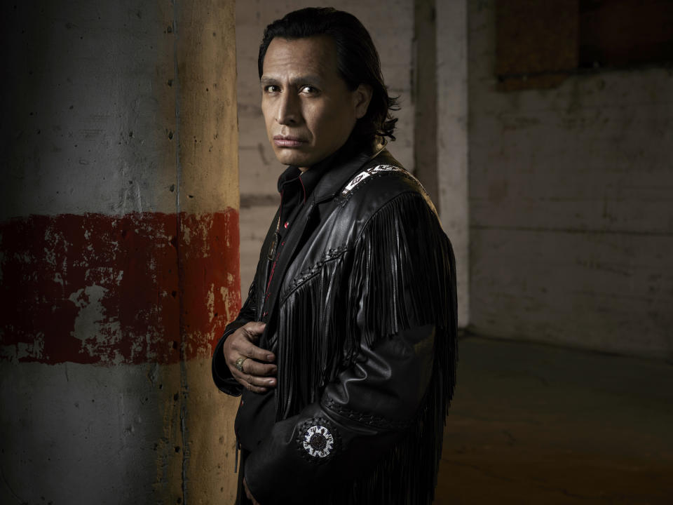 QUEEN OF THE SOUTH -- Season:1 -- Pictured: Gerardo Taracena as Cesar "Batman" Guemes -- (Photo by: Justin Stephens/USA Network/NBCU Photo Bank/NBCUniversal via Getty Images)