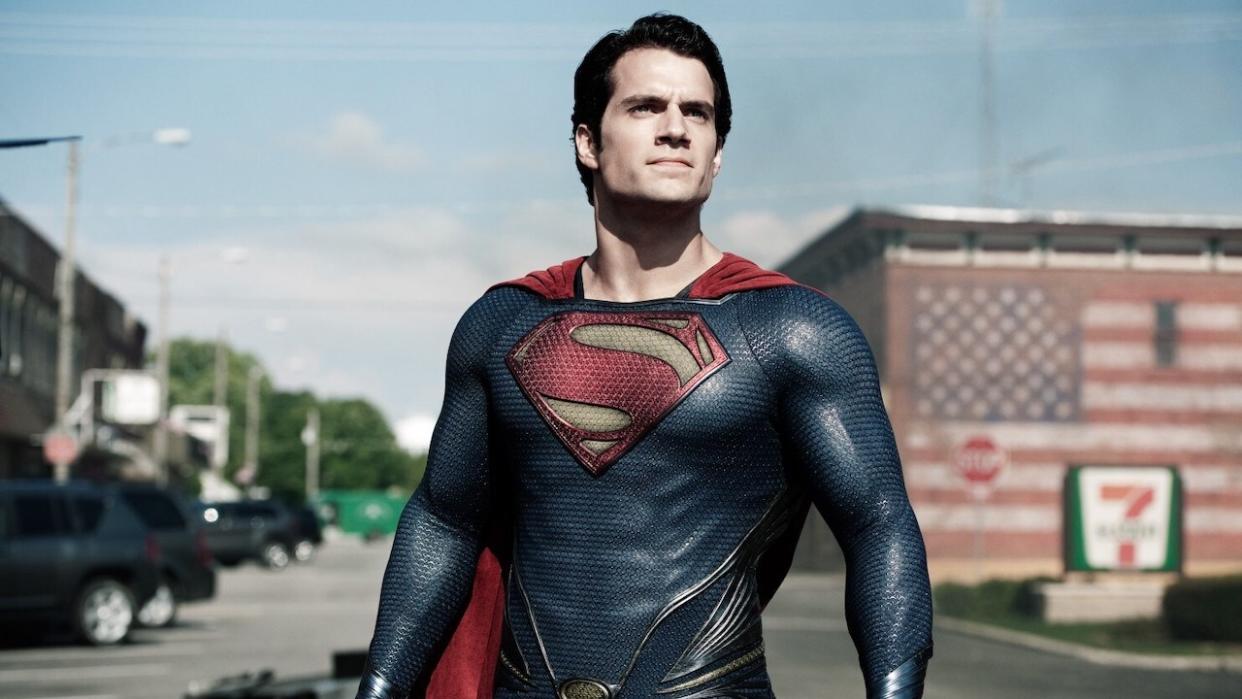  Henry Cavill as Superman in 2013's Man of Steel 
