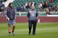 Britain Rugby Union - England v Fiji - 2016 Old Mutual Wealth Series - Twickenham Stadium, London, England - 19/11/16 England head coach Eddie Jones before the game Action Images via Reuters / Henry Browne Livepic