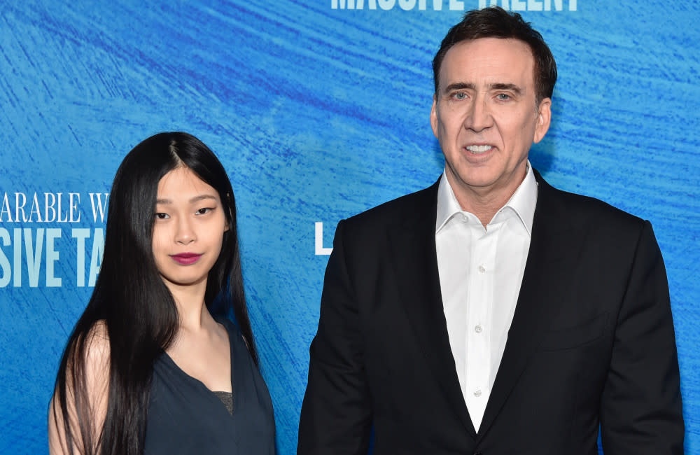 Nicolas Cage has had his first child with his fifth wife, Riko Shibata credit:Bang Showbiz