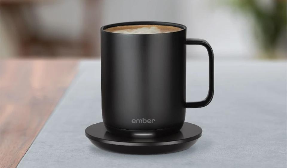 The self-heating Ember Mug is one of the greatest coffee inventions, well, ever. (Photo: Ember) 