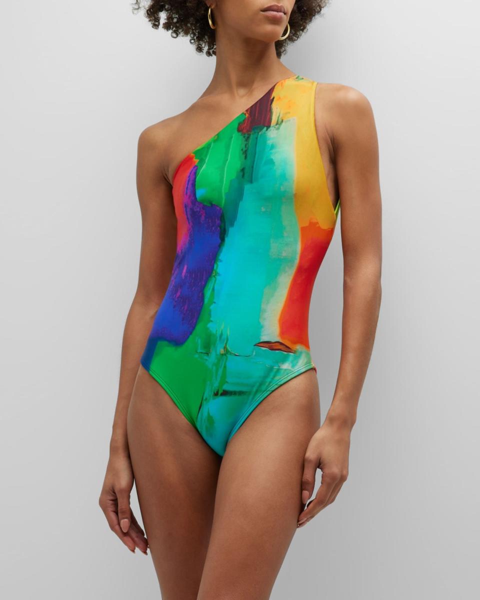 One-Shoulder Swimsuit