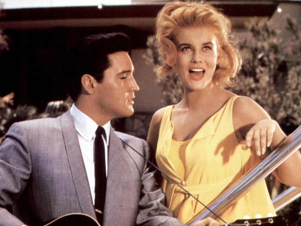 Elvis Presley and Ann-Margret in the 1964 film 