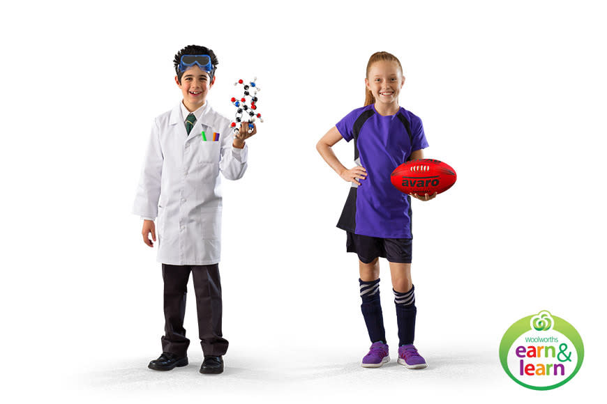 Download your Woolworths Earn & Learn sticker sheet and discover what resources your school can earn today!