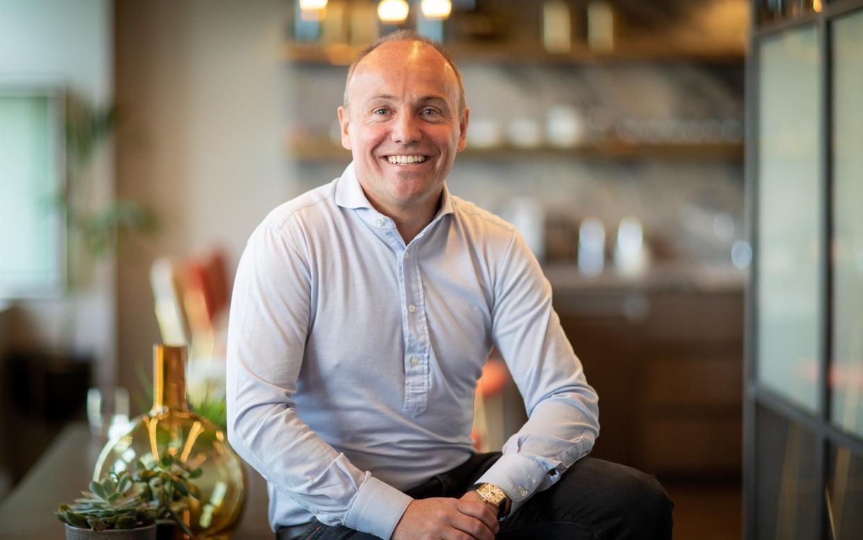 Former Just Eat boss David Buttress began work as Ovo Energy's new chief executive in May