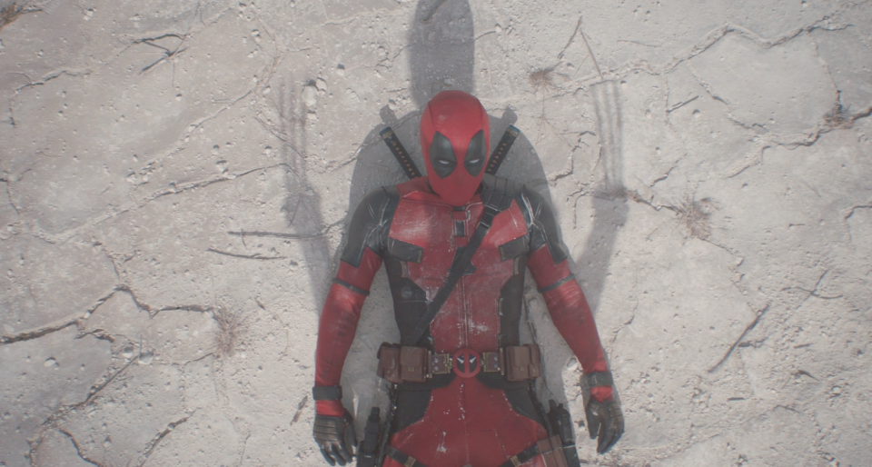 A screenshot from the first trailer for Deadpool & Wolverine. (Marvel Studios)