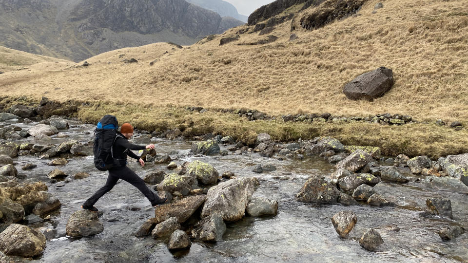 5 reasons you need rain pants: river crossing