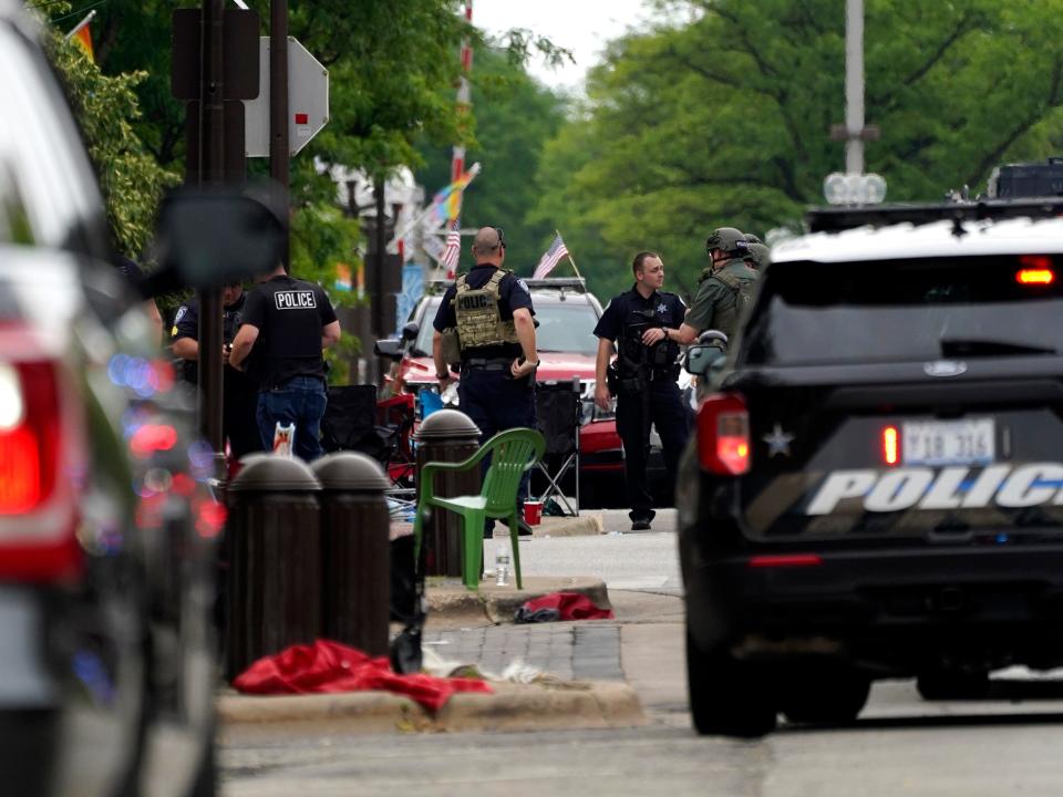 Shooting July Fourth Parade