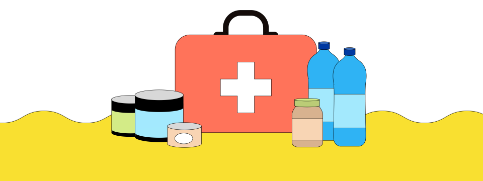 While you may have assorted emergency preparedness items lying around your home, keeping them in a centralized location will prove to be helpful.