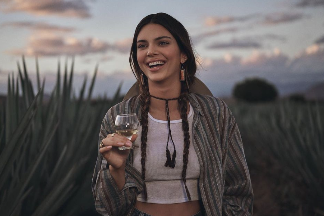Kendall Jenner faces criticism for new 818 campaign imagery. (Photo: Drink818)