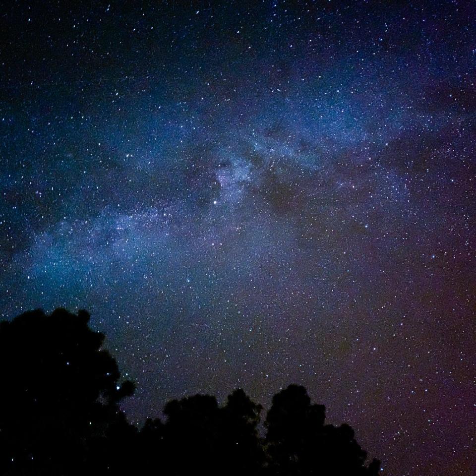 Night skies near Flagstaff, AZ, shot on iPhone 12 Pro by travel photographer Austin Mann
