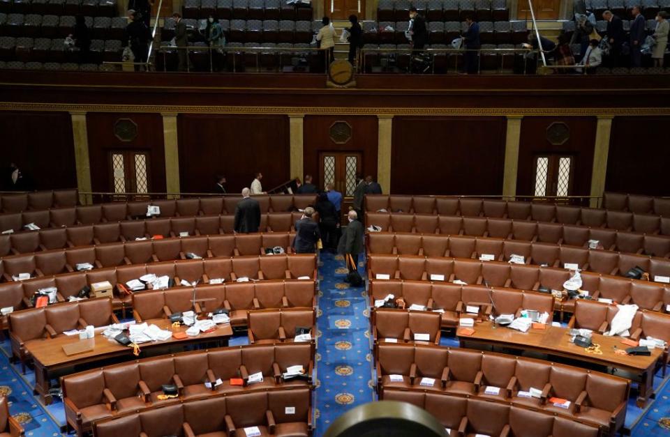 See the Startling Images from When the Pro-Trump Mob Breached the U.S. Capitol Today