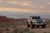 The Mercedes Ener-G-Force concept, developed for the 2012 Los Angeles Auto Show Design Challenge