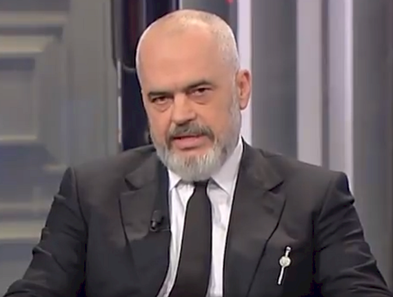 阿爾巴尼亞總理拉瑪(Edi Rama)7日在指責伊朗今年夏天對阿爾巴尼亞發動大規模網路攻擊之後，發表聲明說，阿爾巴尼亞切斷了與伊朗的外交關係。(圖擷自拉瑪推特)