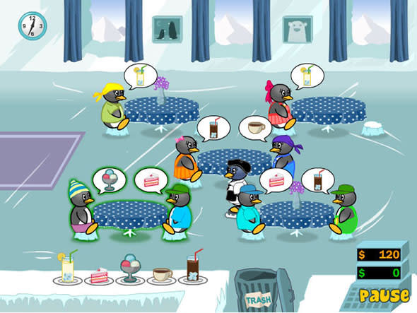 Game 1 of the 12 Games of Christmas: Penguin Diner 2