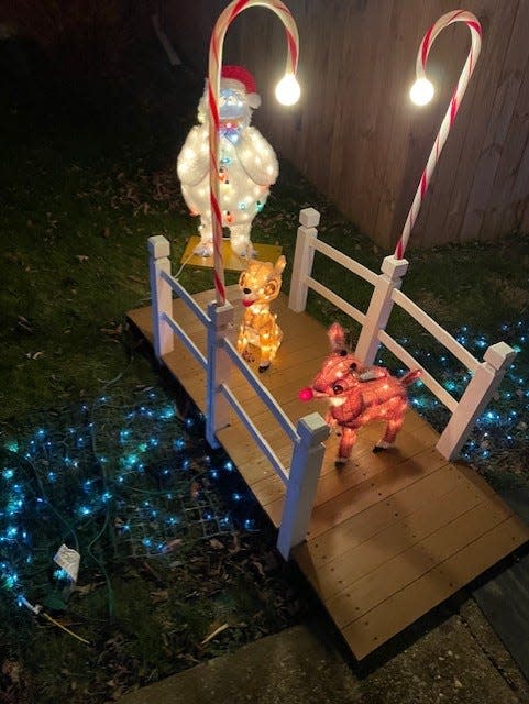 Gene and Mary Scott invite the public to see their Christmas light display at 310 East Carrollton Street, Magnolia, through Jan. 2.