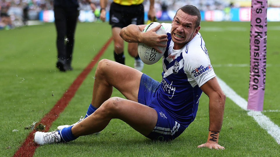 Brent Naden has left the Canetrbury Bulldogs in favour of Wests Tigers in the aftermath of coach Trent Barrett stepping down. (Photo by Cameron Spencer/Getty Images)