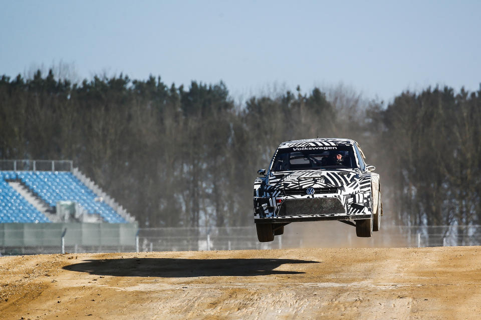 Built to thrill: Rallycross cars aren’t about top speed – they’re designed to accelerate extremely quickly … and to fly as well