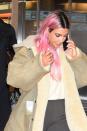 <p> Known for taking major hair risks, Kim confirmed on Twitter that her&#xA0;ice-pink hair&#xA0;is, in fact, real, thus giving new life to grown-out roots everywhere. </p>