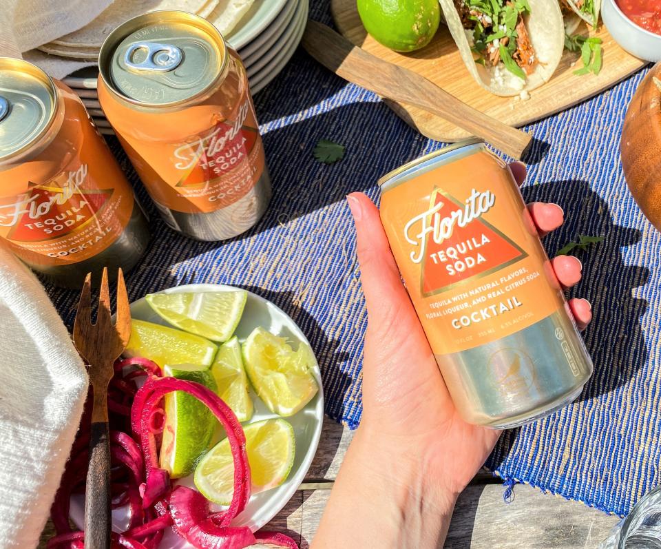 Florita Tequila Soda is the newest canned cocktail offered by Cardinal Spirits.