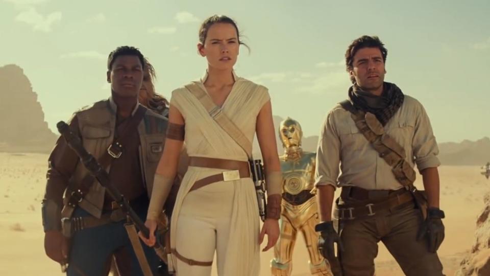 The gang of heroes is back together in 'Star Wars: The Rise of Skywalker'.