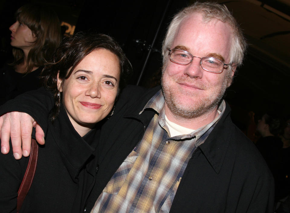 Philip Seymour Hoffman and Mimi O’Donelll pictured in 2007. (Photo: Bruce Glikas/FilmMagic)