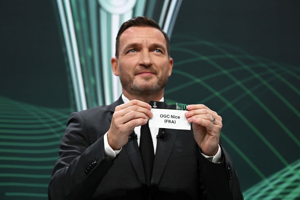  Vladimir Smicer draws Nice in the Europa Conference League quarter-final draw 