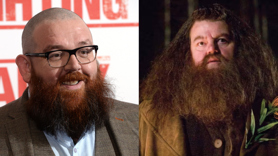 Nick Frost as Rubeus Hagrid