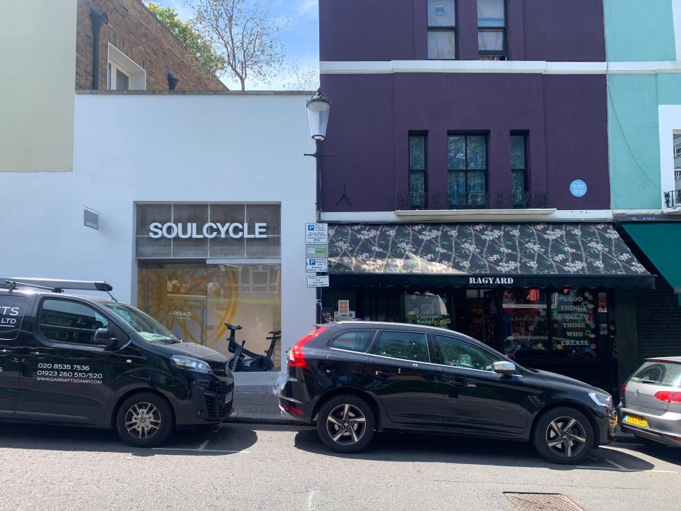 Big name brands like Soul Cycle show how much Notting Hill has changed.