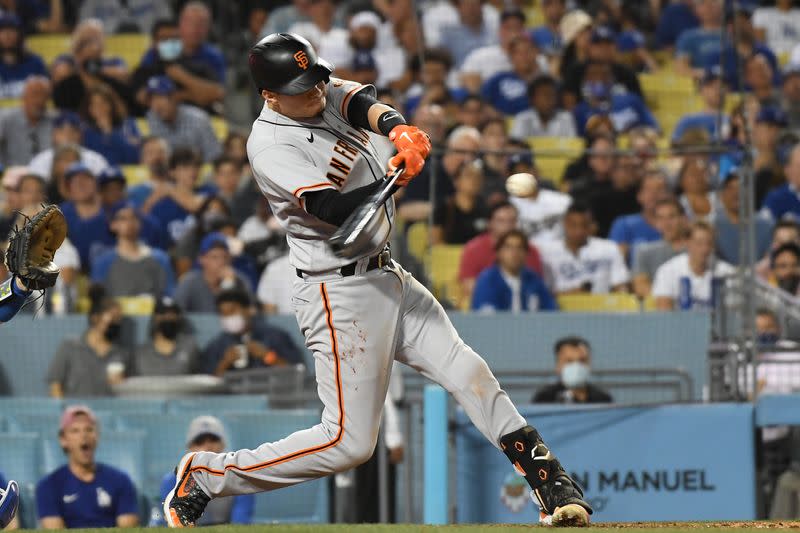 MLB: San Francisco Giants at Los Angeles Dodgers