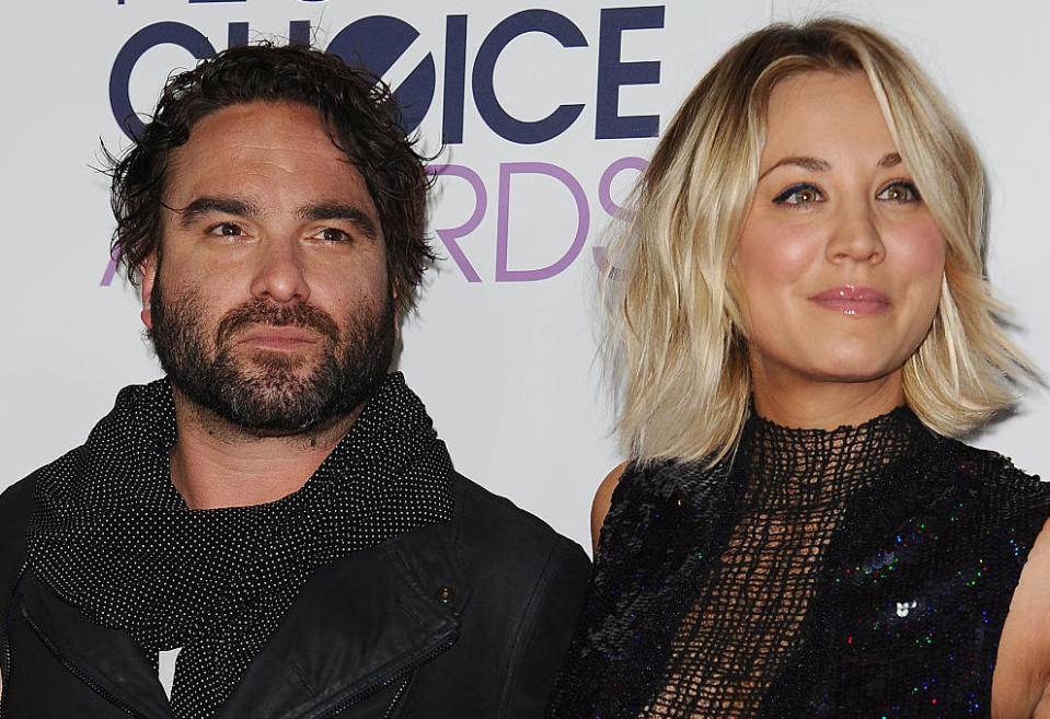 “The Big Bang Theory’s” Kaley Cuoco and Johnny Galecki celebrate the best news ever