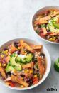 <p>We load this <a href="https://www.delish.com/cooking/recipe-ideas/recipes/a411/tortilla-soup-recipe/" rel="nofollow noopener" target="_blank" data-ylk="slk:tortilla soup;elm:context_link;itc:0;sec:content-canvas" class="link ">tortilla soup</a> up with extra protein by adding <a href="https://www.delish.com/cooking/g4252/best-black-bean-recipes/" rel="nofollow noopener" target="_blank" data-ylk="slk:black beans;elm:context_link;itc:0;sec:content-canvas" class="link ">black beans</a>, then throw in some vegetables (<a href="https://www.delish.com/cooking/g1463/sweet-corn-recipes/" rel="nofollow noopener" target="_blank" data-ylk="slk:corn;elm:context_link;itc:0;sec:content-canvas" class="link ">corn</a>! <a href="https://www.delish.com/cooking/recipe-ideas/g40327395/bell-pepper-recipes/" rel="nofollow noopener" target="_blank" data-ylk="slk:bell peppers;elm:context_link;itc:0;sec:content-canvas" class="link ">bell peppers</a>! <a href="https://www.delish.com/cooking/g39827053/onion-recipes/" rel="nofollow noopener" target="_blank" data-ylk="slk:onion;elm:context_link;itc:0;sec:content-canvas" class="link ">onion</a>!) for health and color, and flavor it all with canned fire-roasted tomatoes, which we love for their smokiness. We quick fry tortillas strips at the very end for added crunch, but feel free to just crumble some store-bought ones if you got 'em.</p><p>Get the <strong><a href="https://edit-delish.hearstapps.com/cooking/recipe-ideas/recipes/a51825/best-slow-cooker-chicken-tortilla-soup-recipe/" rel="nofollow noopener" target="_blank" data-ylk="slk:Slow-Cooker Chicken Tortilla Soup recipe;elm:context_link;itc:0;sec:content-canvas" class="link ">Slow-Cooker Chicken Tortilla Soup recipe</a>.</strong></p>